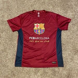 Official Barcelona futbol jersey.